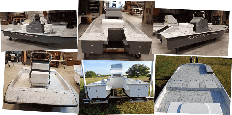 picture of 17 ft Flats Cat Shallow water fishing boat