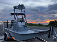 Custom Rigged Flats Cat Boat For Sale