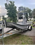 Custom Rigged Flats Cat Boat For Sale